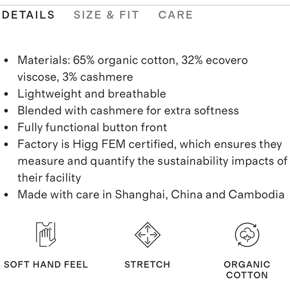 Quince lightweight cotton cashmere cardigan - Picture 9 of 10